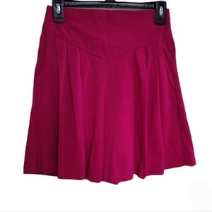 Vintage M.J. Carroll Front Pleated High Waisted Skort